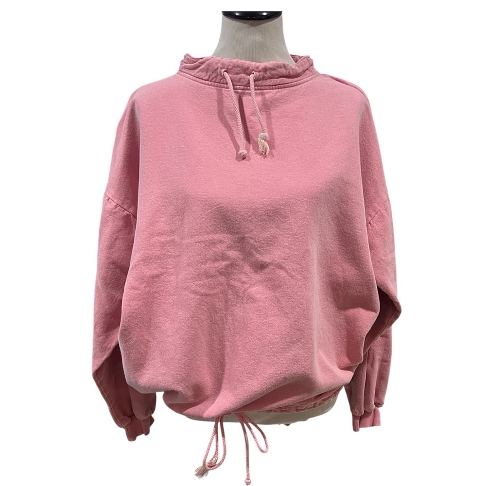 WEK by Kellsport Drawstring Pullover Sweatshirt Made In USA Size S/M